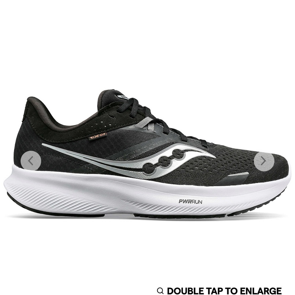 Saucony Ride 16 Black Womens - Picture 11 of 11